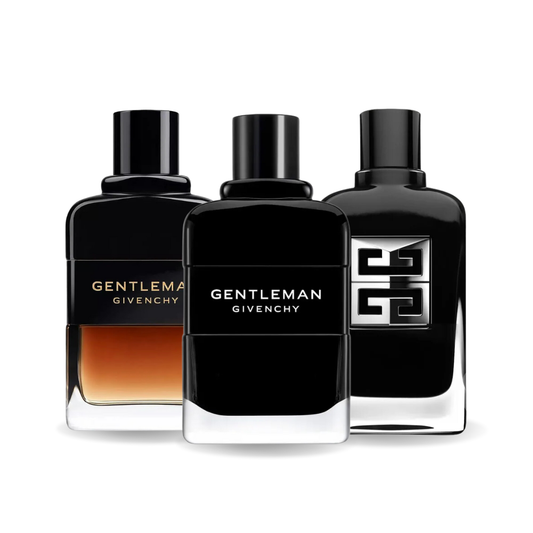 Комбо промоция от 3 парфюма: GENTLEMAN, GENTLEMAN RESERVE и GENTLEMAN SOCIETY, по 100 мл всеки.
